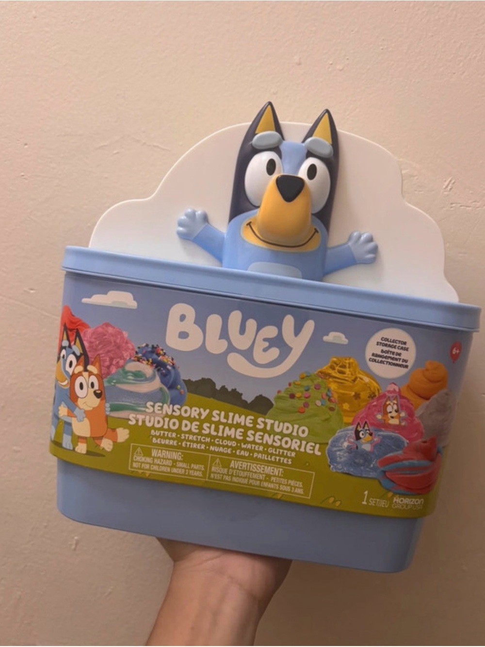 Bluey Sensory Slime Studio - Blue Playset